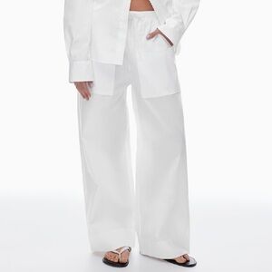 ARITZIA // SYSTEM POPLIN PANTS